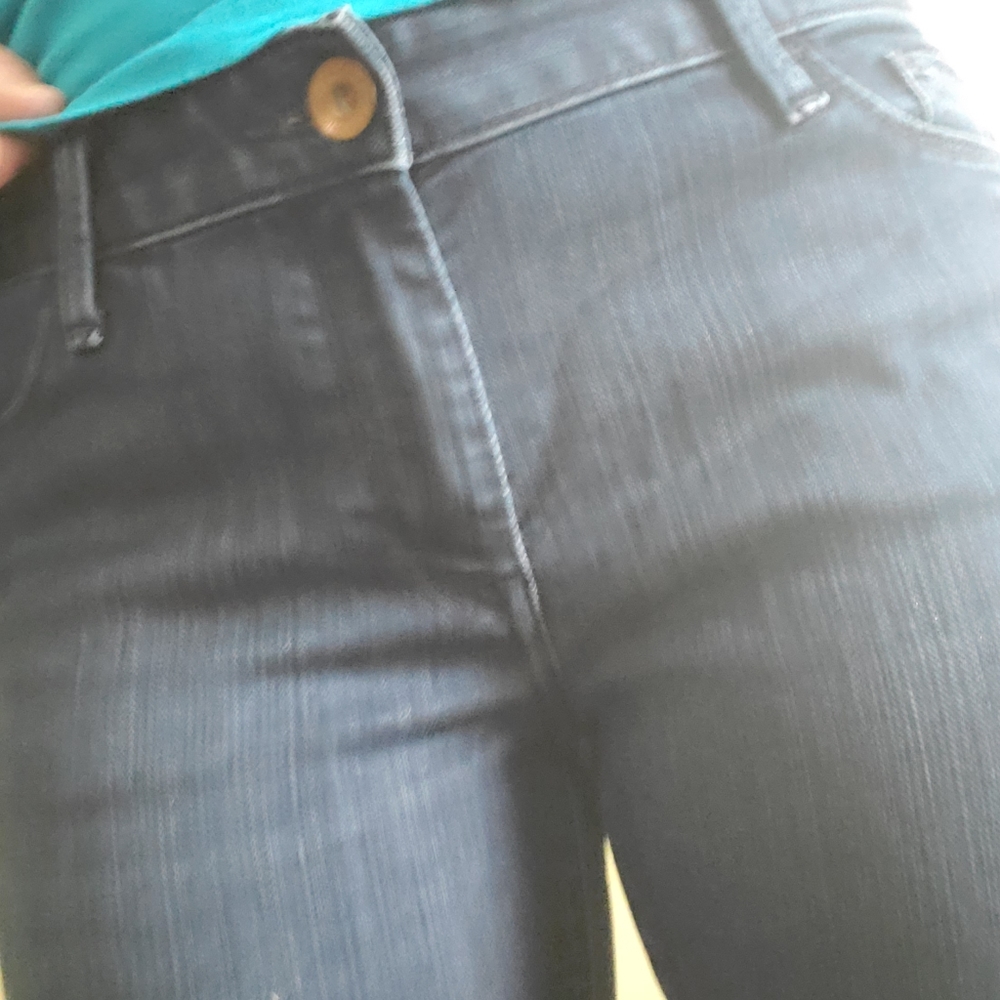 Banana republic dark blue jeans